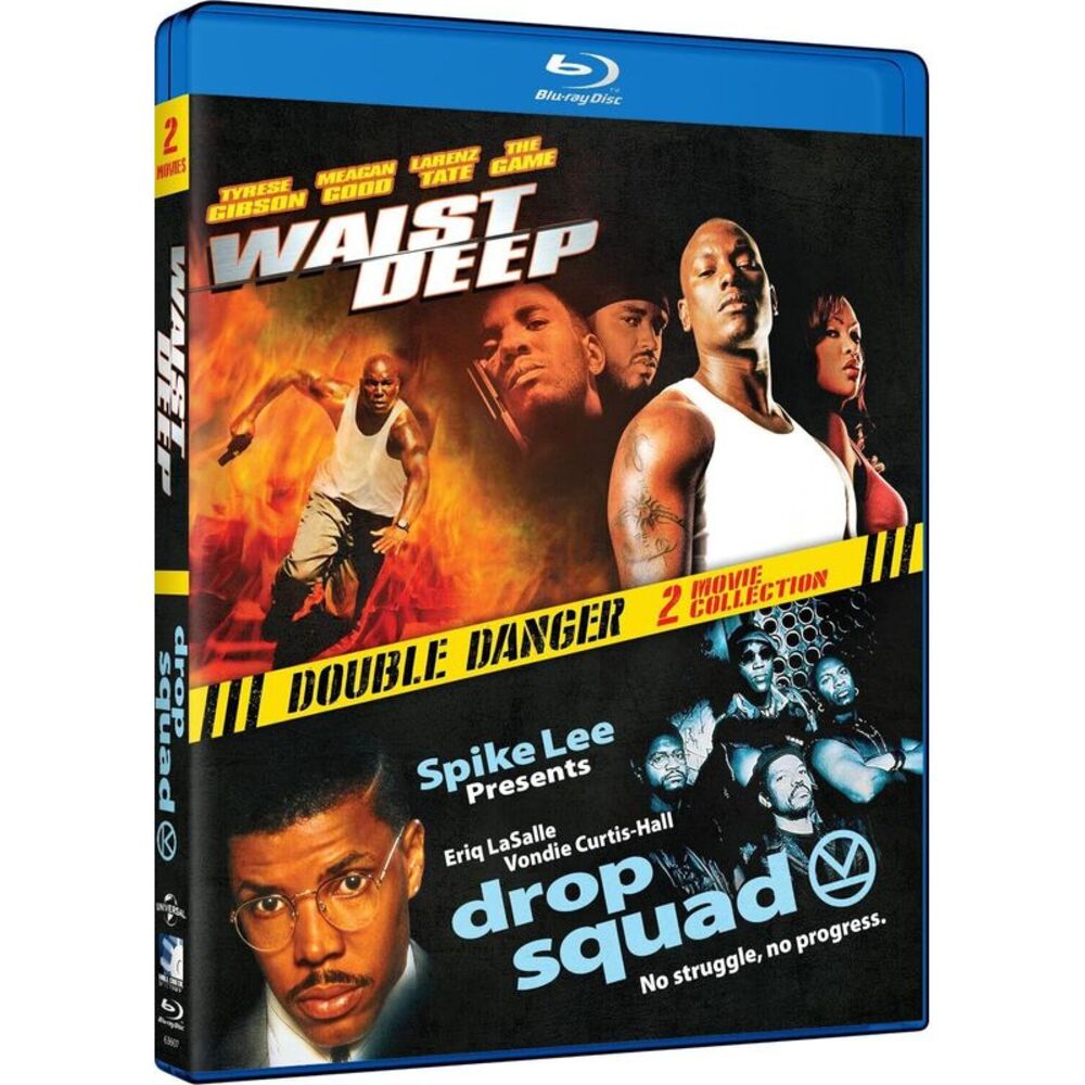 Double Danger 2 Movie Collection: Waist Deep / Drop Squad  BLU-RAY